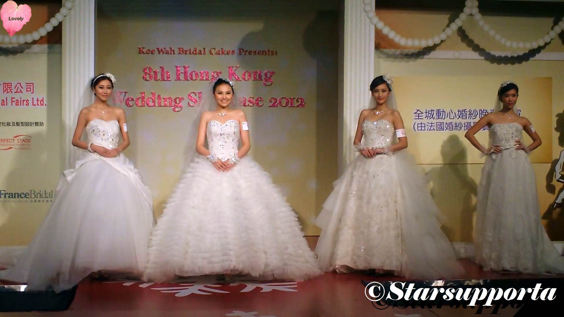 20120108 8th Hong Kong Wedding Showcase 2012 - 法國婚紗攝影: 全城動心婚紗晚裝匯演 @ 香港Emax (video)